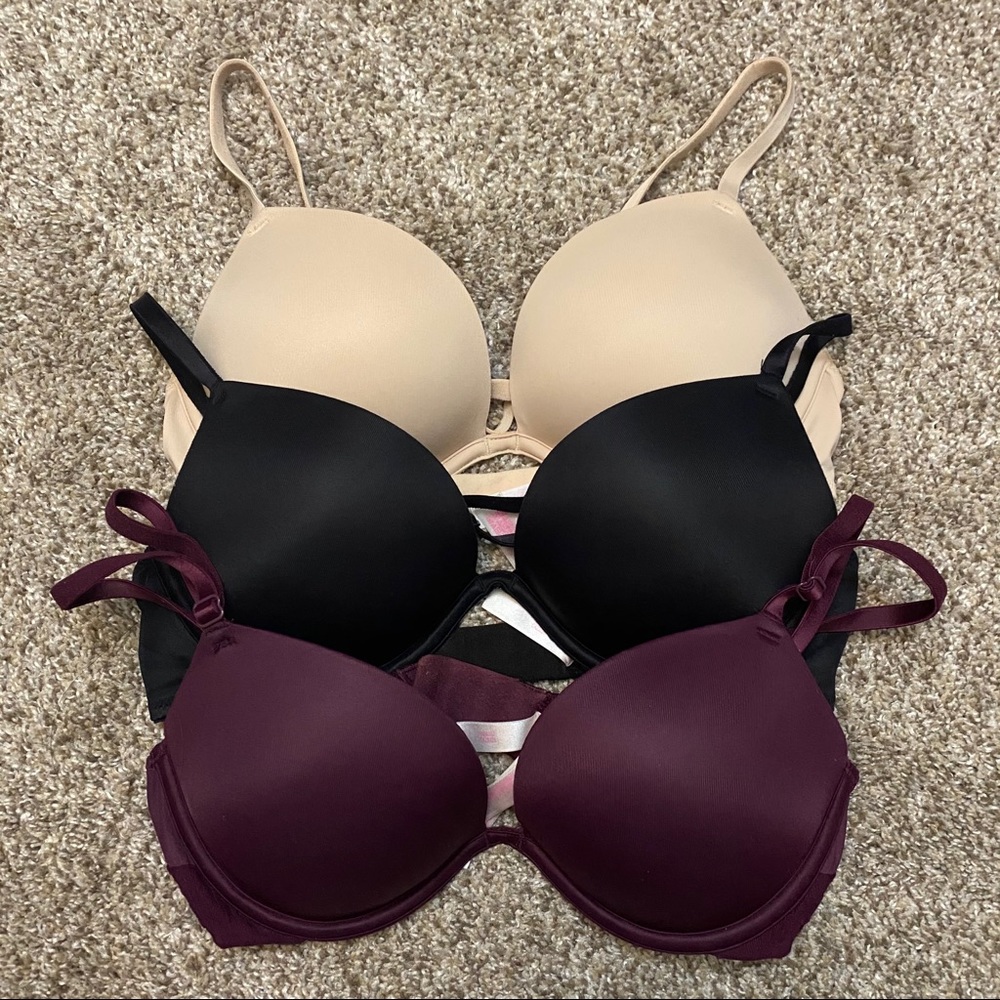 PINK Victoria’s Secret Super Push-up Bra